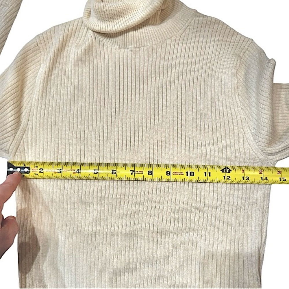 J. Crew Tencel Lyocell-Blend Ribbed Turtleneck Sweater - Picture 12 of 15